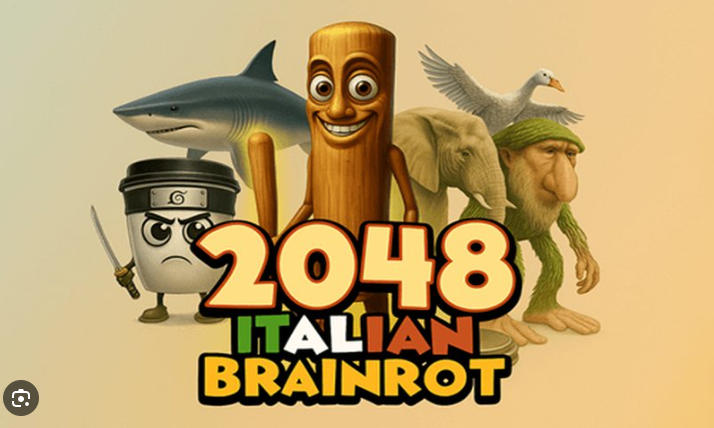 2048 Italian Brainrot - Number puzzle game with Italian meme tiles